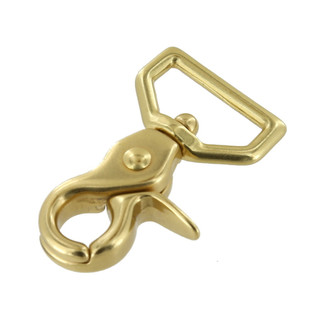 Solid Brass Swivel Eye Bag Parts Sanp Hook - China Swivel Eye Hooks, Brass  Snap Hook