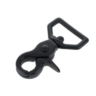 3002A PVD Black Matte, Swivel Trigger Snap, Solid Brass-LL, Multiple Sizes