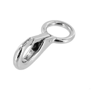 B9585 Nickel Plate, Lever Snap, Solid Brass-LL, Multiple Sizes