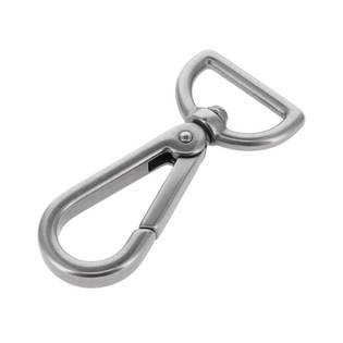 4010N Nickel Matte, Swivel Lever Snap, Solid Brass-LL, Multiple Sizes