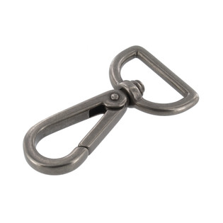 C5250 PVD Black Matte, Swivel Lever Snap, Solid Brass-LL, Multiple Sizes