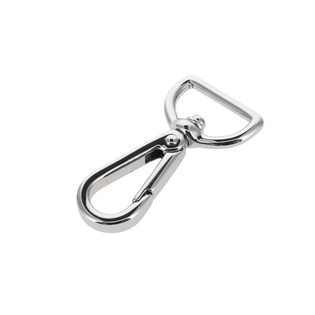 4000N Nickel Plate, Swivel Lever Snap, Solid Brass-LL, Multiple Sizes