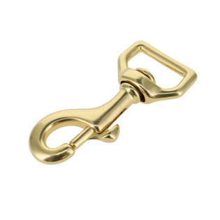 3600 Natural Brass, Swivel Bolt Snap, Solid Brass-LL, Multiple Sizes