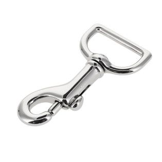 3010 Nickel Plate, Swivel Bolt Snap, Solid Brass, Multiple Sizes