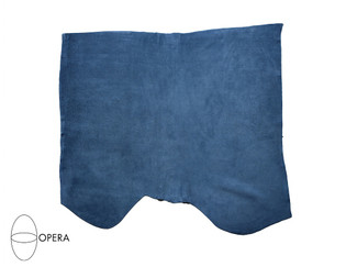 Opera Conceria, Suede Leather, Go Rain Max, Double Butt, Real Teal (513)