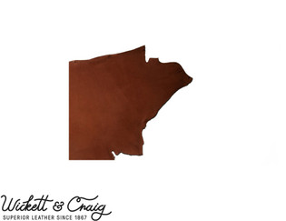 Wickett & Craig Skirting Leather, Shoulder, Brown