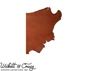 Wickett & Craig Skirting Leather, Shoulder, Chestnut