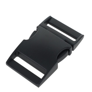 B9685 PVD Black Matte, Side Release Buckle, Zinc