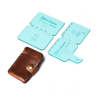 Danesh, Loki, Minimalist Snap Wallet, Acrylic Template