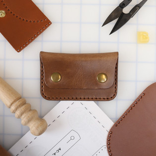 DIY Danesh, El Greco Flush, Double Snap Wallet Leather Kit