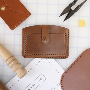 DIY Danesh, Andrea, Card Wallet w/ Strap Leather Kit