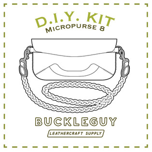 Micropurse Leather Pattern, PDF Template