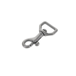 45 1/2" Nickel Matte, Swivel Bolt Snap, Solid Brass-LL