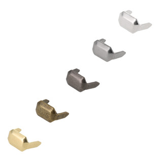 C5098 Leather Staples, Solid Brass-LL (100 pcs per bag), Multiple Finishes