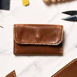 DIY Danesh, Jackpot, Flap Wallet Leather Kit