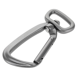 C5800 Gun Metal, Non Lock Swivel Carabiner, Aluminum