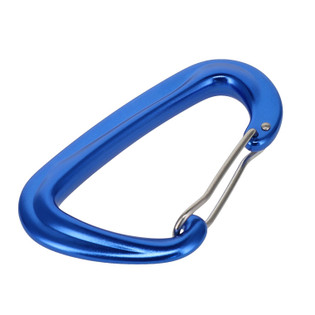 C5960 Blue, Wiregate Carabiner, Aluminum