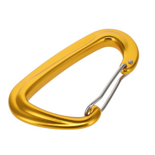 C5960 Gold Semi-Matte, Wiregate Carabiner, Aluminum