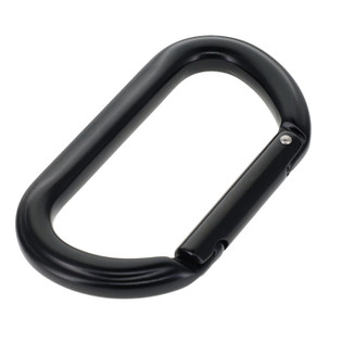 C5990 Black, Non Lock Carabiner, Aluminum