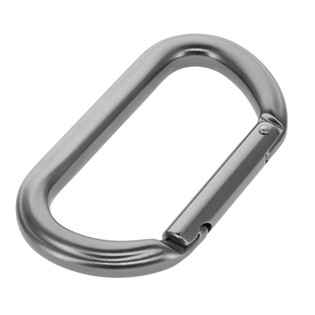 C5990 Gun Metal, Non Lock Carabiner, Aluminum