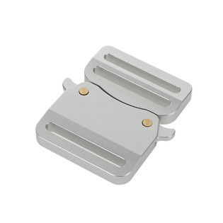 C5870 Silver Semi-Matte, Quick Side Release Buckle, Aluminum