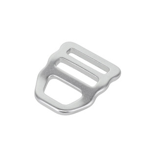 C5940 Silver Semi-Matte, Ladderlock Buckle, Aluminum