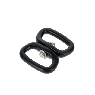 C5945 Black, Double Eye Swivel, Aluminum