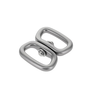 C5945 Gun Metal, Double Eye Swivel, Aluminum