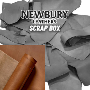 Newbury Leathers South Street Leather Scrap, Wheat, Light Weight (3-6.5oz), 7lbs