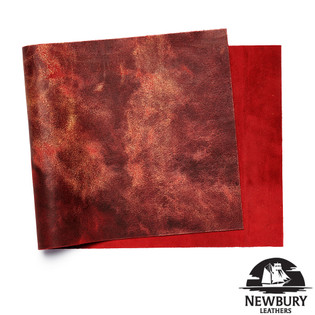 Newbury Leathers, Craze, Panel, Red