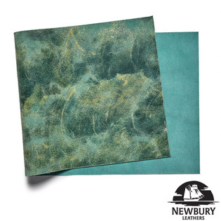 Newbury Leathers, Craze, Panel, Turquoise