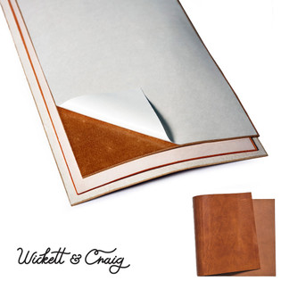 Wickett & Craig Traditional Harness Leather Panels w/ BG MAXX Thermal Adhesive Backing, Buck Brown, 4.5-5oz