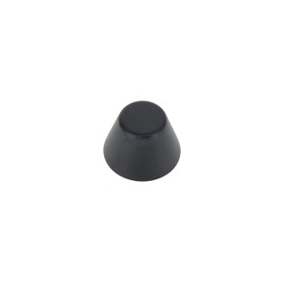 40311 14mm PV Black Matte, Foot, Solid Brass-LL ***Requires the back post B-1414, sold separately***