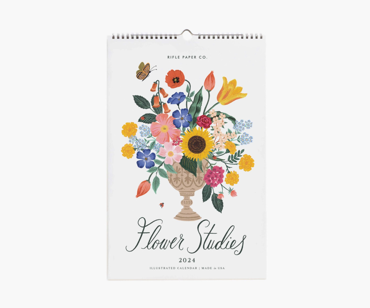 2024 Wall Calendar Flower Studies Love of Character