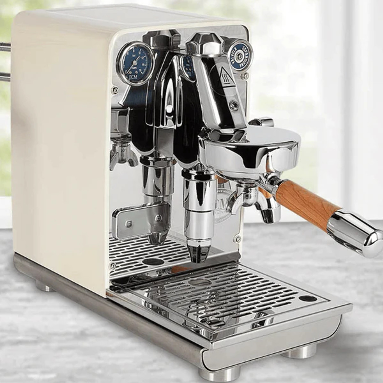 ECM Puristika Stainless Steel Espresso Machine Auspresso Pty Ltd