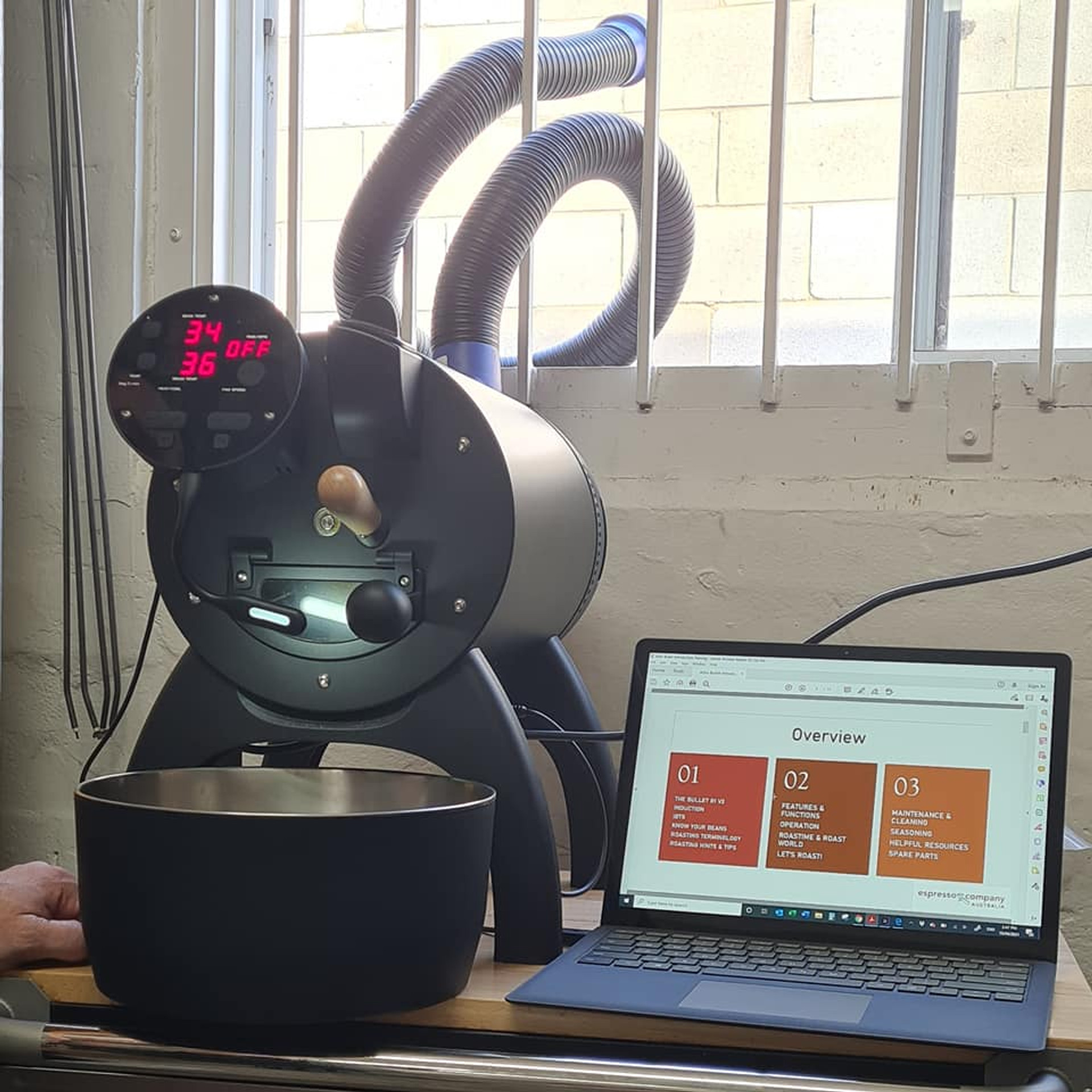 Finally available in Australia, the Aillio Bullet R1 V2 1kg Induction