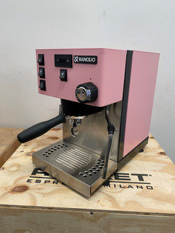 Rancilio Silvia Pro X Pink Refurbished Second Hand Coffee Machine