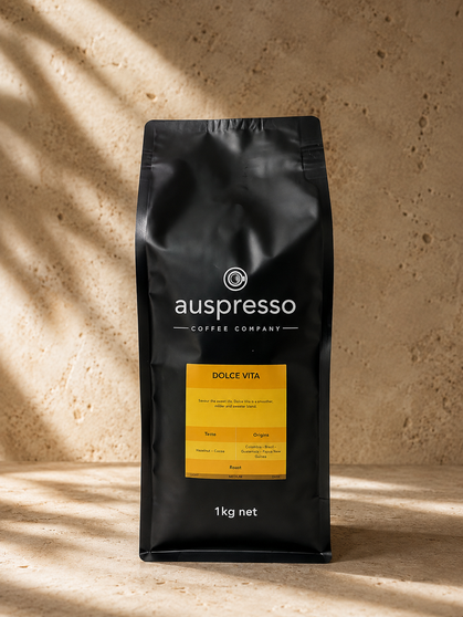 Auspresso® Dolce Vita 1kg coffee beans 