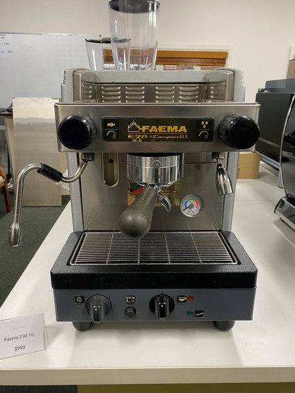 Faema S1 E98 1 Group Refurbished Second Hand Commercial Coffee Machine