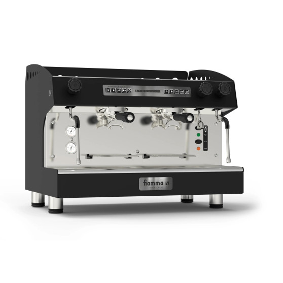 Fiamma Caravel 2 Group High Group Black Coffee Machine