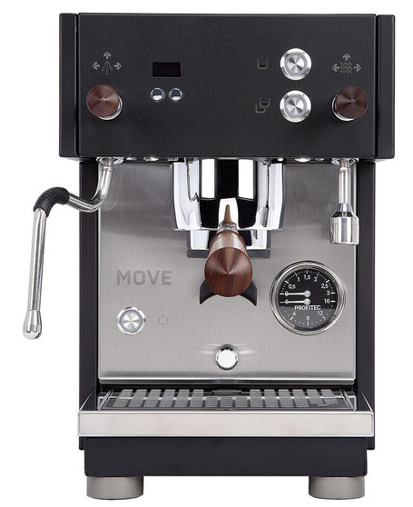 Profitec MOVE Dual Boiler Espresso Machine | Fast Heat-Up, OLED Display & Walnut Accents