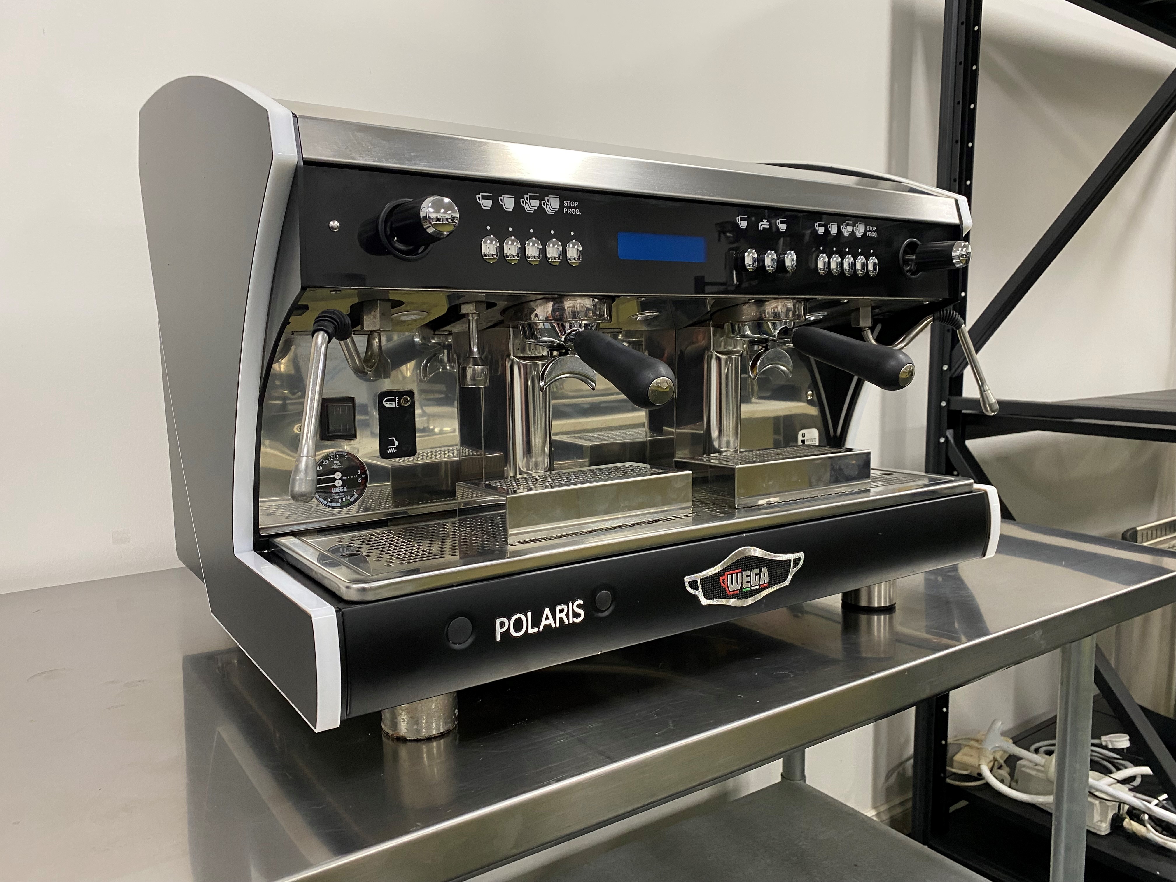 Wega Polaris Tron 2 group Black REFURBISHED Second Hand Commercial Coffee Machine Auspresso