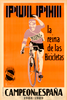 Pulphi Champion of Spain Vintage Spanish Bicycle Poster