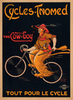 Cycles - Tnomed Vintage Bicycle Poster Print Circa 1920