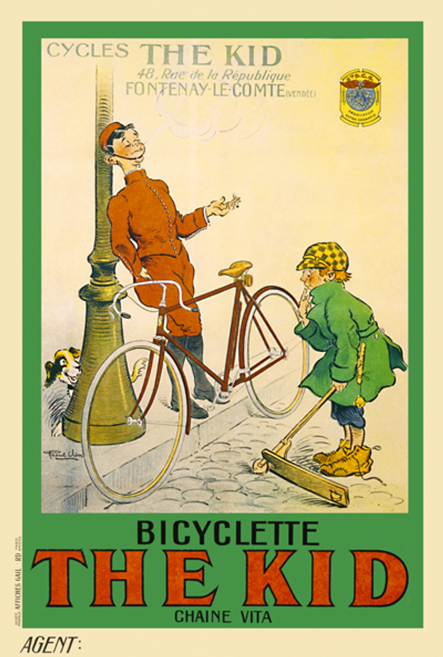 The Kid Bicycle Poster