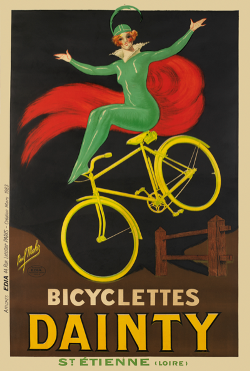 Bicyclette Dainty Bicycle Poster