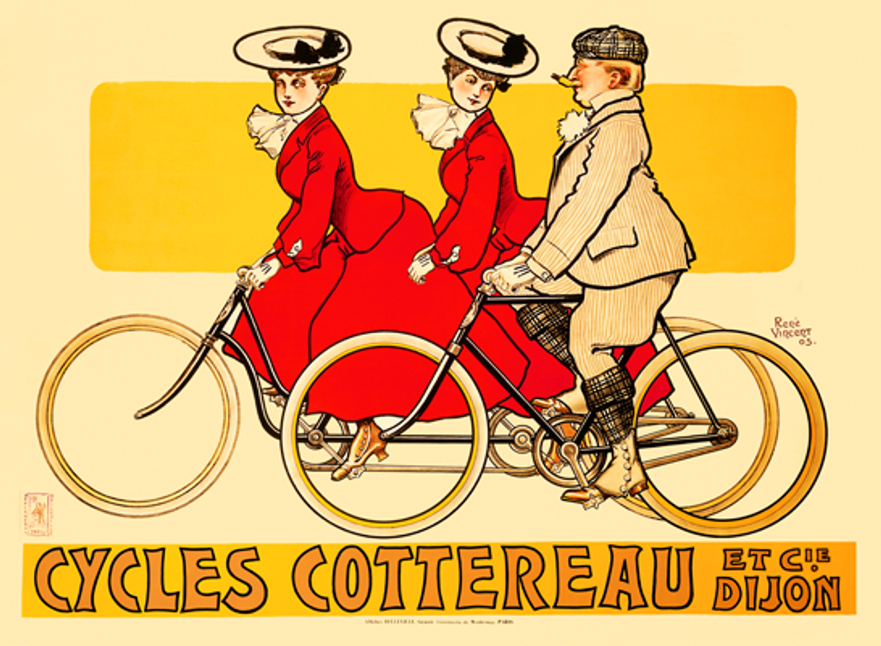 Cycles Cottereau Poster Print