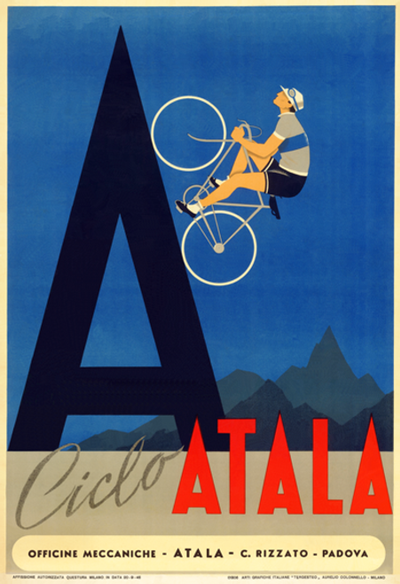 Ciclo Atala Bicycle Poster