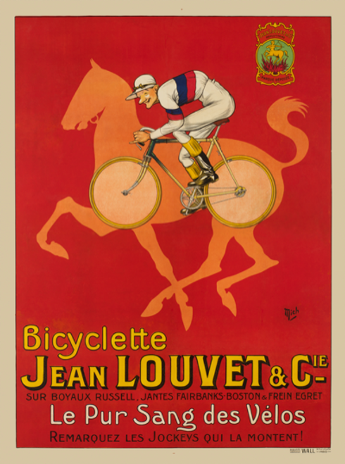 Jean Louvet & Cie Bicycle Poster