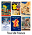 Tour de France Bicycle Posters - Set of 6 Tour de France Bicycle Posters - Set of 6